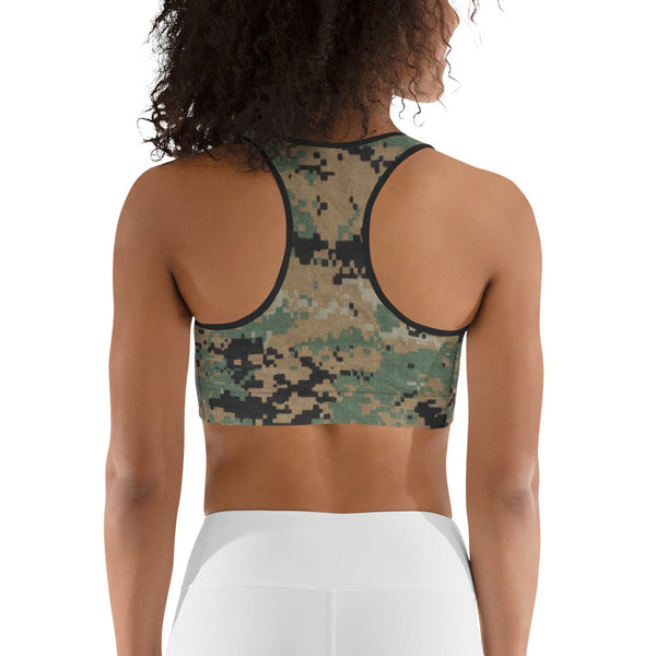 MARPAT Sports bra (Digital Camo)
