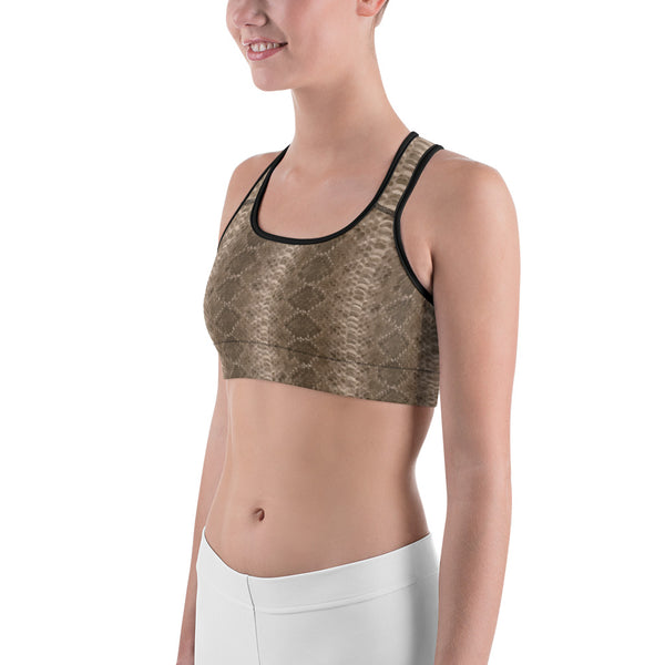 Snake Skin Sports bra
