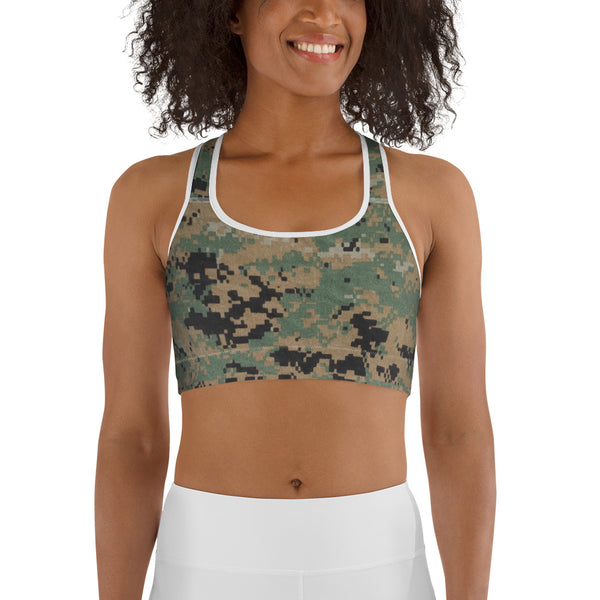 MARPAT Sports bra (Digital Camo)
