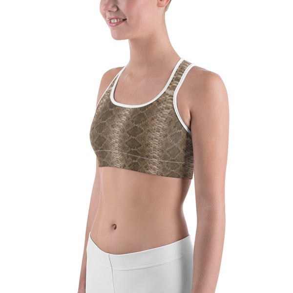 Snake Skin Sports bra
