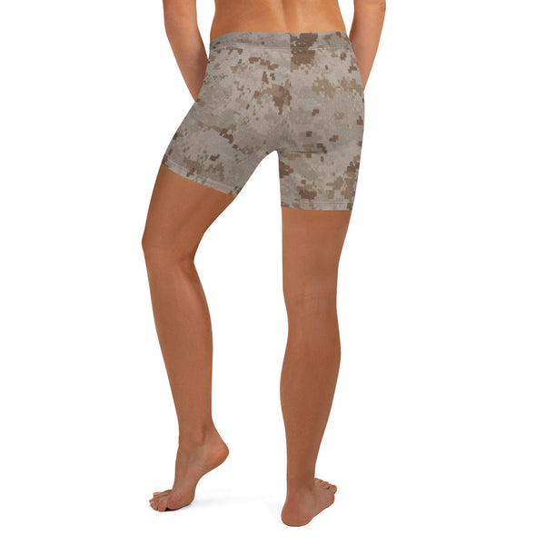 Desert MARPAT Legging Shorts (Digital Camo)