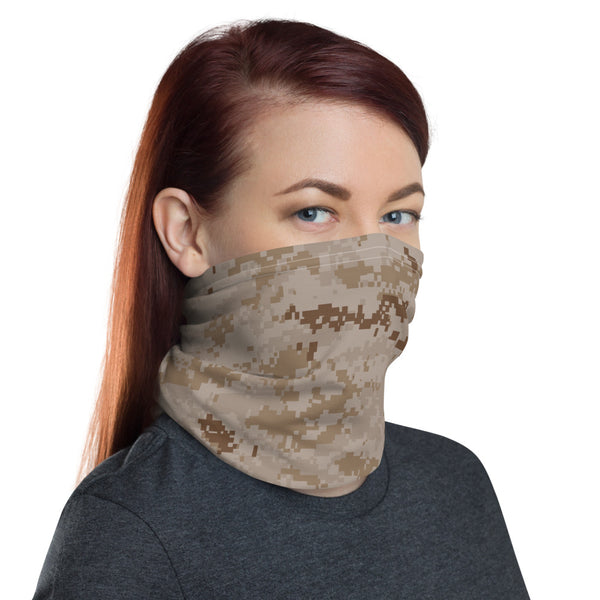 Desert Marpat USMC Neck Gaiter Face Mask