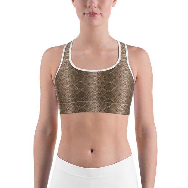 Snake Skin Sports bra