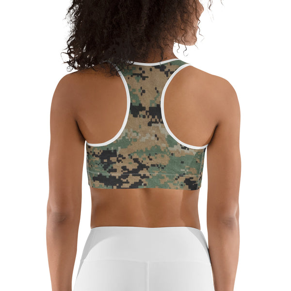 MARPAT Sports bra (Digital Camo)
