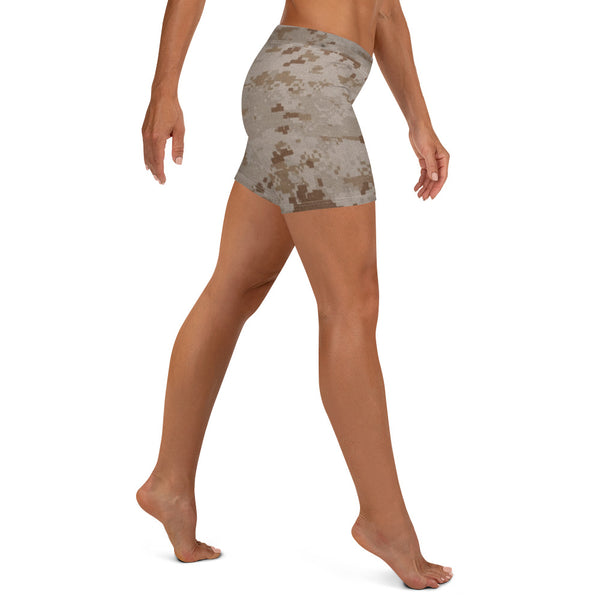 Desert MARPAT Legging Shorts (Digital Camo)