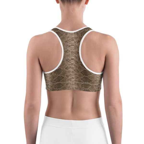 Snake Skin Sports bra