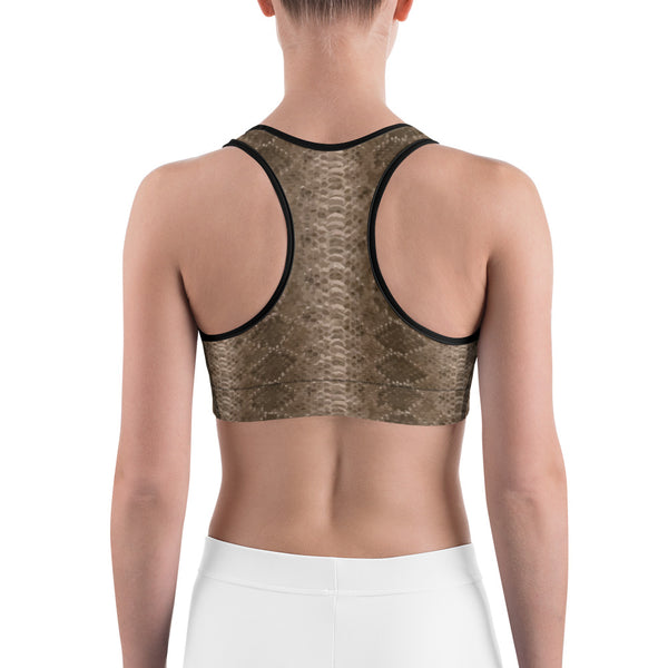 Snake Skin Sports bra